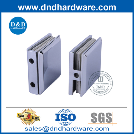 SS304 لوحة الزجاج جدار الجهاز أقواس الأجهزة Clamp-DDGH007