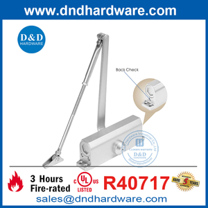 UL 10C Fire Rated Door Operhead Door أقرب مع Backcheck Function-DDDC026BC
