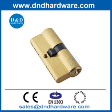 Euro Profile EN1303 Stain Brass Double Open Cylinder 70mm Door Lock Cylinder for Middle East Market-DDLC003
