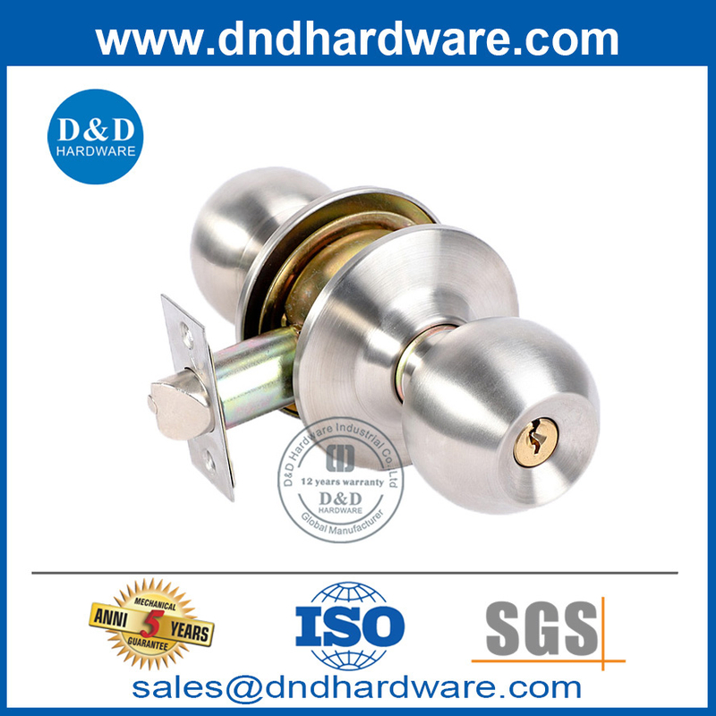 زنك سبيكة مواد أمان جولة مقبض الأقفال من نوع DDLK041 Home-DDLK041