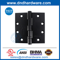 BHMA ANSI MATT Black Stainless Steel 304 NRP DOP HINGE-DDSS001-ANSI-2-4.5X4.5X3.4