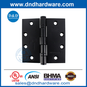 BHMA ANSI MATT Black Stainless Steel 304 NRP DOP HINGE-DDSS001-ANSI-2-4.5X4.5X3.4