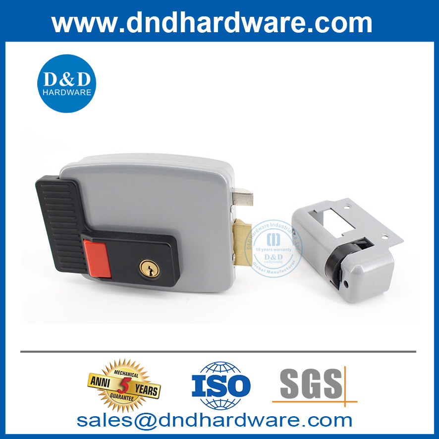 Smart Door Control Control Safety Anti-Storifment Cylinder Rim Locks-DDRL034