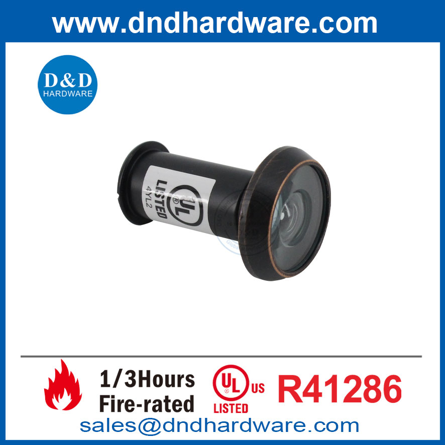 UL Fire Rated Home Home 180 درجة دبوس الباب الأمامي فتحة العين عارض العين DDDV010