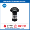 UL Brass Matte Black 180 درجة أمن الباب جاسوس العيون ثقب العارض DDDV009