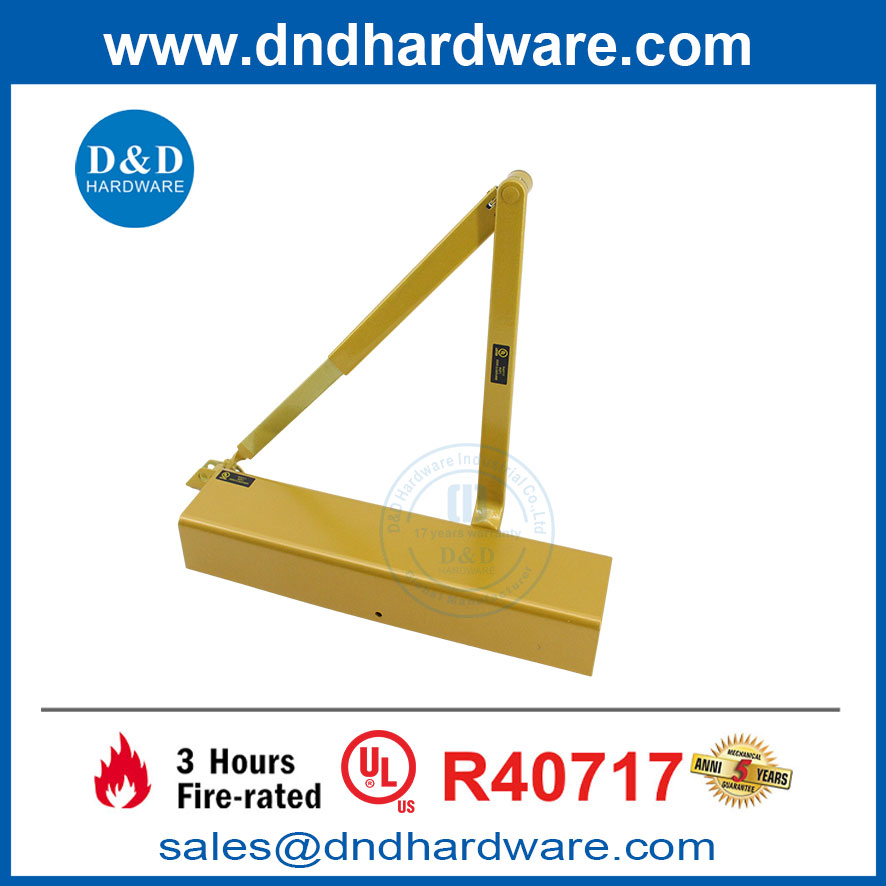 UL Fire Rated Delay Action EN1-EN6 Wooden Door Spring Closer-DDDC059DA