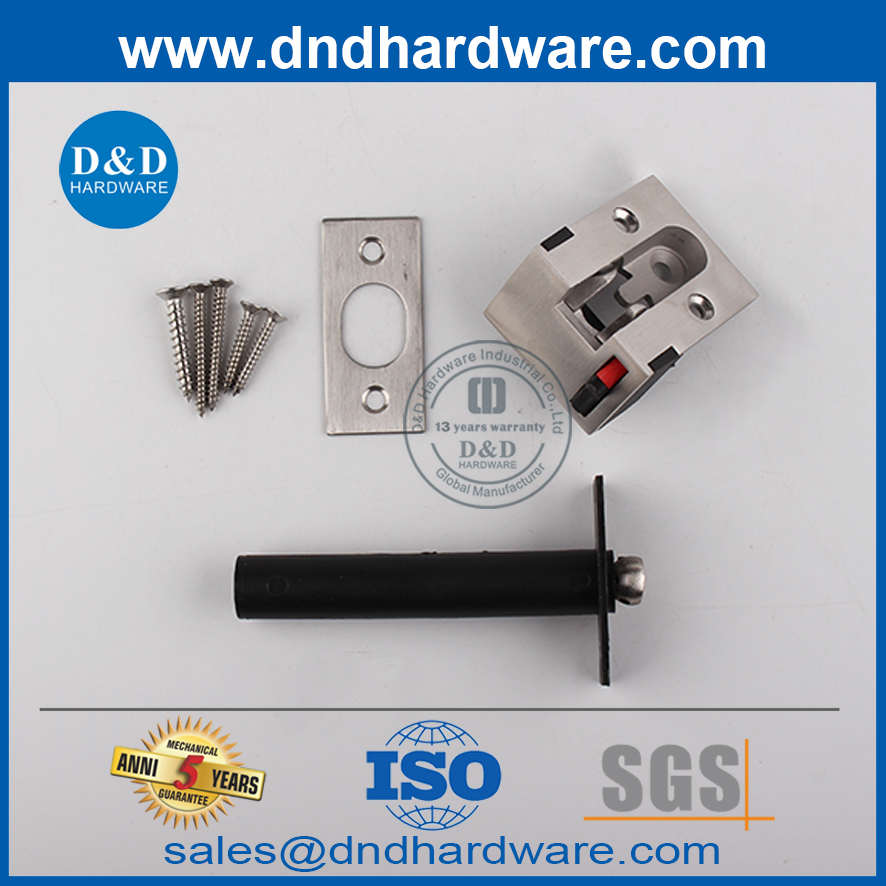 قفل سلسلة الباب المخفي المصنوع من الفولاذ المقاوم للصدأ للباب الأمامي- DDDG002