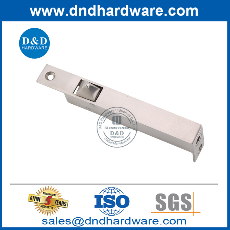 SUS304 SIDEWAYS SIDEWIST AUTIONAL FLUSH BOLT من أجل DDDB023 مزدوج