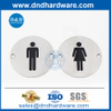 الفولاذ المقاوم للصدأ الذكور الحمام مرحاض باب تسجيل لوحة- DDSP001