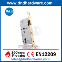 البولندية النحاس CE Fire Gloden House Door Lock for Wood Door-DDML009 