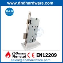 الفولاذ المقاوم للصدأ EN12209 FIRE DEEDBOLT LOCK العتيقة النحاس التجاري الأجهزة القفل DDML009 