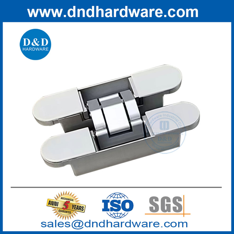 أنواع مخفية من مفصلات سبيكة الزنك والألومنيوم ثلاثي الأبعاد القابل للتعديل Hinges-DDCH011