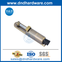 SS304 باب النحاس النحاسي العتيقة مثبتة على قدم الباب يعمل DDDS034