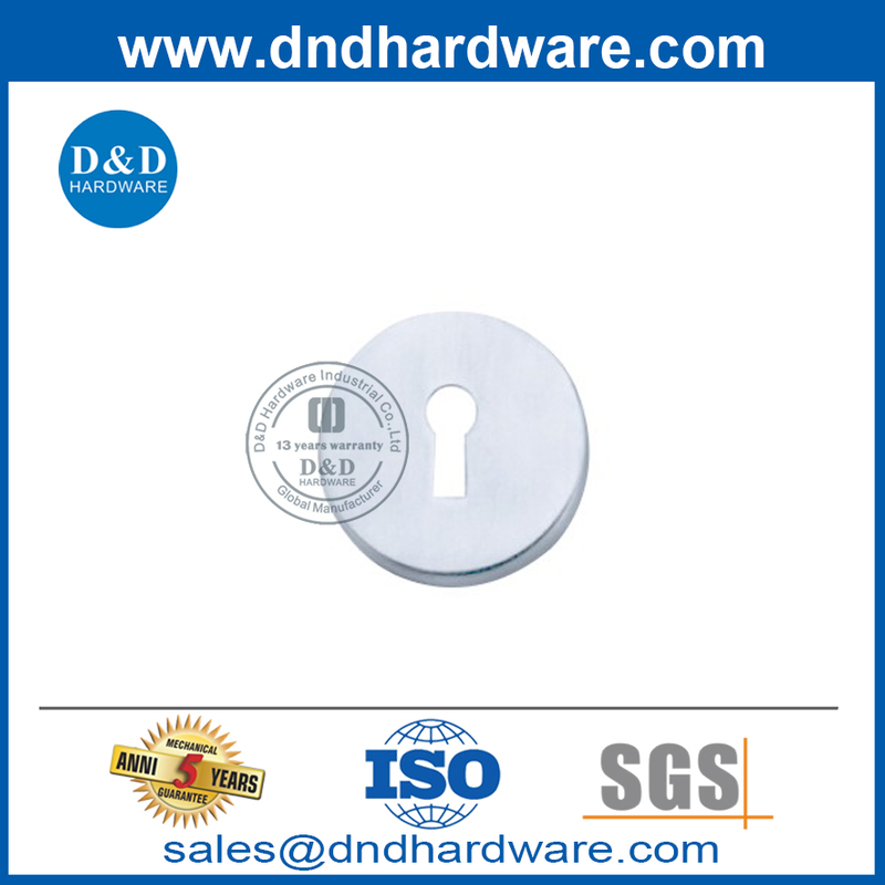 53 مم جولة euro keyhole rocutcheon في وصمة عار من الفولاذ المقاوم للصدأ ddes007