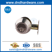 قفل الباب الفولاذ المقاوم للصدأ deadbolt مع أسطوانات مزدوجة ddlk007