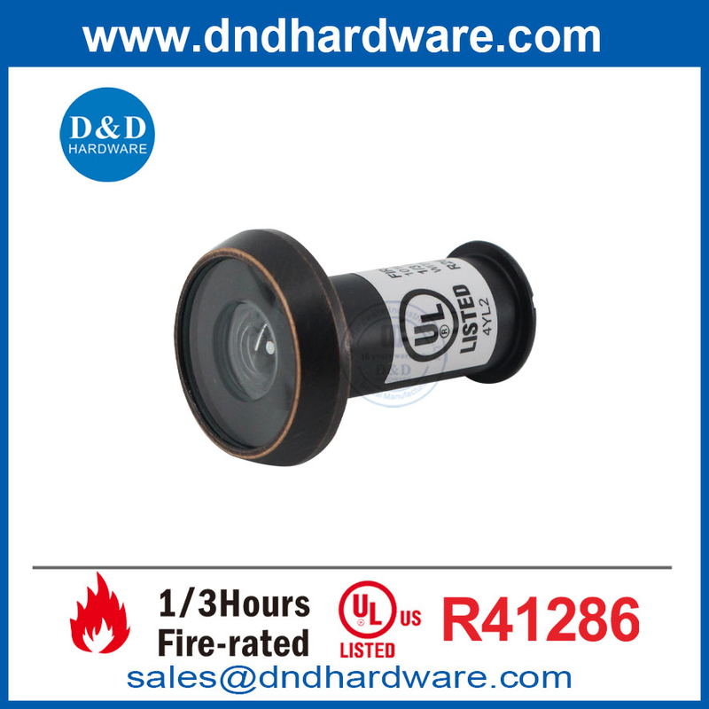 UL Fire Rated Home Home 180 درجة دبوس الباب الأمامي فتحة العين عارض العين DDDV010