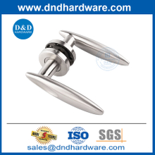Round Rosette Stainless Door Door Lever Handled-DDSH020
