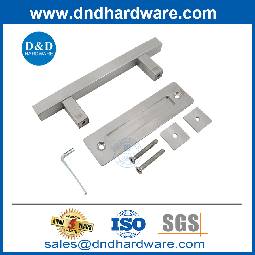 Barn Door Hardware Handle Closet Double Side Door سحب مقبض DDBD094
