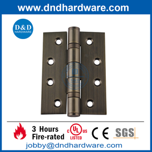 SS304 العتيقة النحاس النار تصنيفها الباب المفصلي للباب المعدني- DDSS001