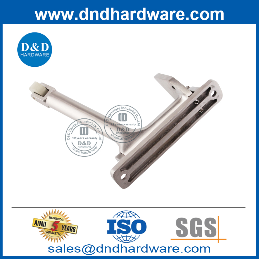 محدد باب معدني مجوف من الفولاذ المقاوم للصدأ مقاس 7 بوصات- DDDR001