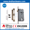 EN12209 FIRE DOOR SASH LOCK عالية الجودة SUS304 العتيقة النحاس القفل DDML009 