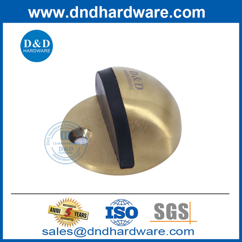 Moden Satin نحاس من الفولاذ المقاوم للصدأ الفولاذ المقاوم للصدأ الباب المعدني Stop-DDDS001