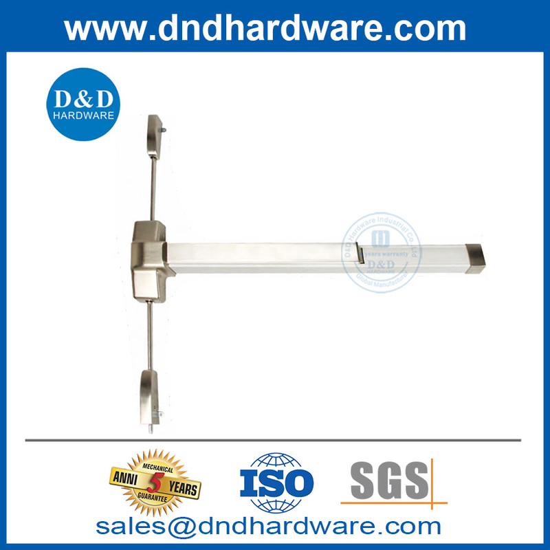 أشرطة الأمان خروج جهاز الأجهزة الفولاذ المقاوم للصدأ من الأبواب DDPD002