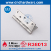  5 بوصة UL SS316 متعرج من الباب المتماثل من أجل باب النار DDSS005-FR-5X3.5X3