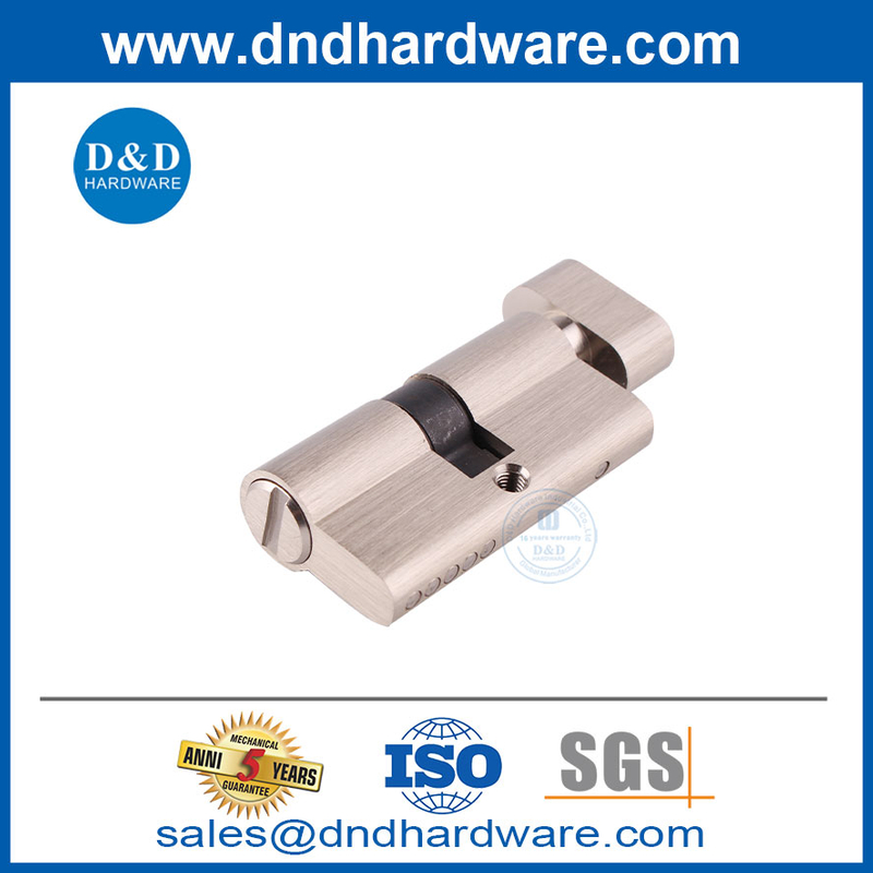 Euro Solid Brass Double Keys Security Amanting anti 20mm Door Lock Cylinders-DDLC007