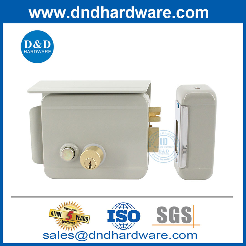 Smart Gate Lock Electronic Magnetic Door Rim Lock-DDRL045