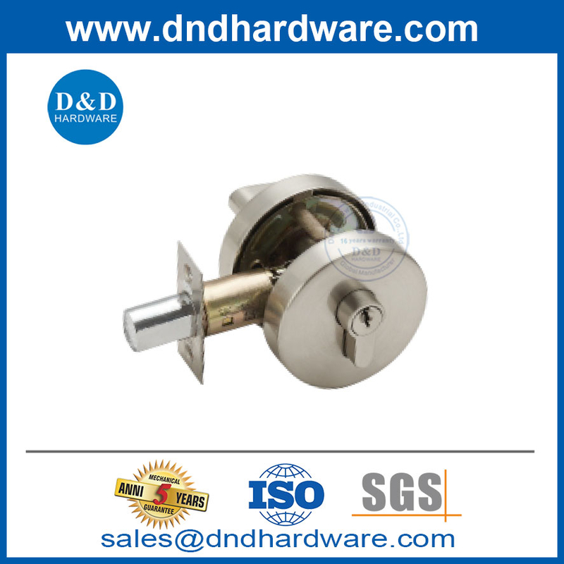 Deadbolt Door Locksets أقفال باب الزنك سبيكة مع Deadbolt-DDLK022