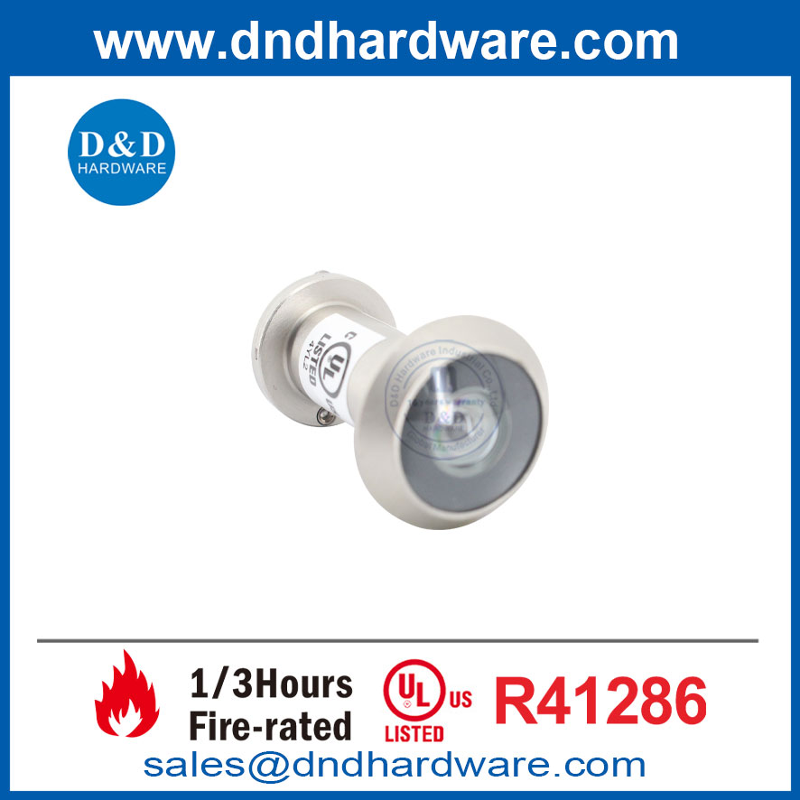 UL Brass Brass Wide Angle Fire Ponder مع عرض 180 درجة زاوية DDDV009