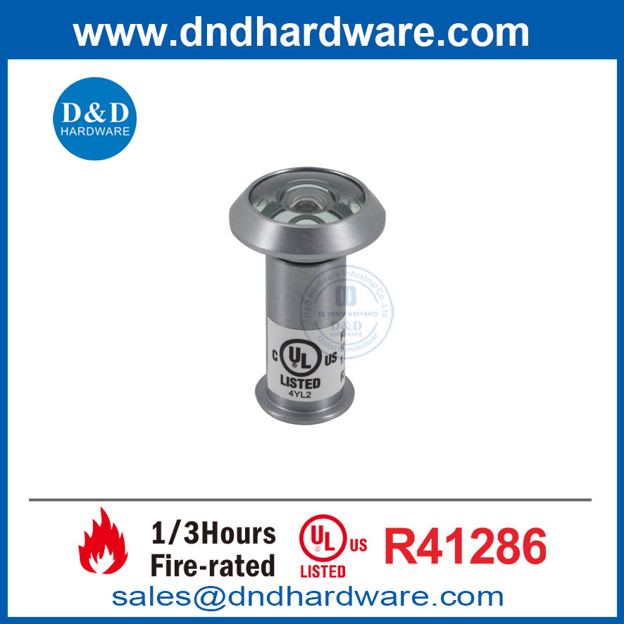 عالي الأمن النحاس المصنف UL 10C Home Apartment Door Viewer-DDDV009