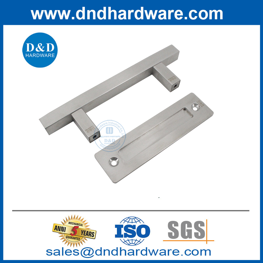 Barn Door Hardware Handle Closet Double Side Door سحب مقبض DDBD094