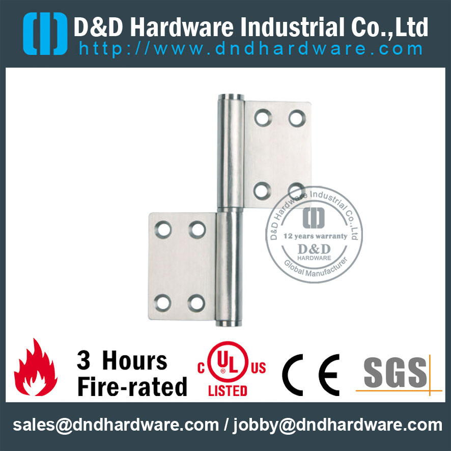 الفولاذ المقاوم للصدأ 316 Flag Hinge-D & D الأجهزة