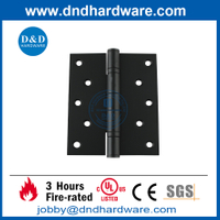 SS304 5x4x3.0mm حريق أسود الانتهاء من 2 كروي الباب المفصلي للأبواب الخشبية - DDSS005