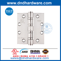ANSI / BHMA GRADE 1 UL 4BB مفصلة - 4.5x4.5x4.6mm-4BB