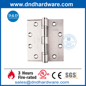 الفولاذ المقاوم للصدأ 304 محمل كروي باب النار المفصلي مع UL المدرجة- DDSS002-FR-4.5X4X3.4