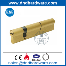 جودة عالية نحاس أصفر اسطوانة مزدوجة لباب الخشب DDLC012