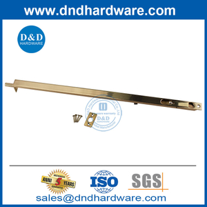 النحاس 12 "مسمار تدفق الذهب المصقول الخفي لمنزل الباب الأمامي DDDB002
