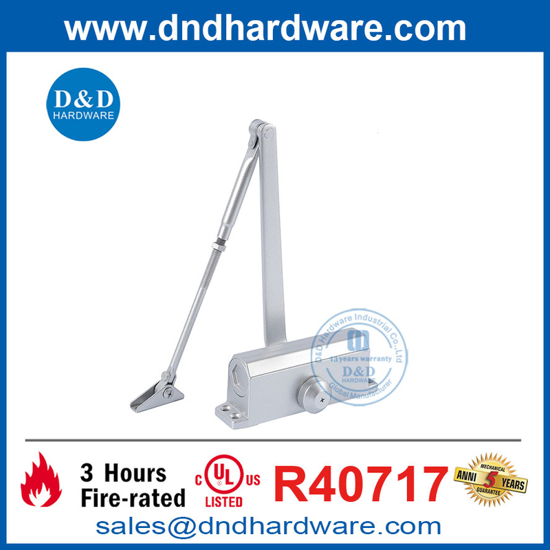 UL Fire Rated 3 ساعات الباب الأوتوماتيكي قوي أقرب مع ARM-DDDC034 العادية