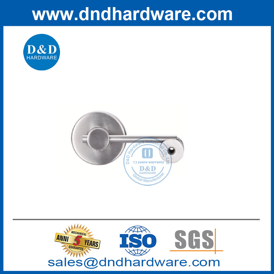SS304 نوع ذراع Thumbturn وإطلاقه مع مؤشر ل toliet door-ddik006