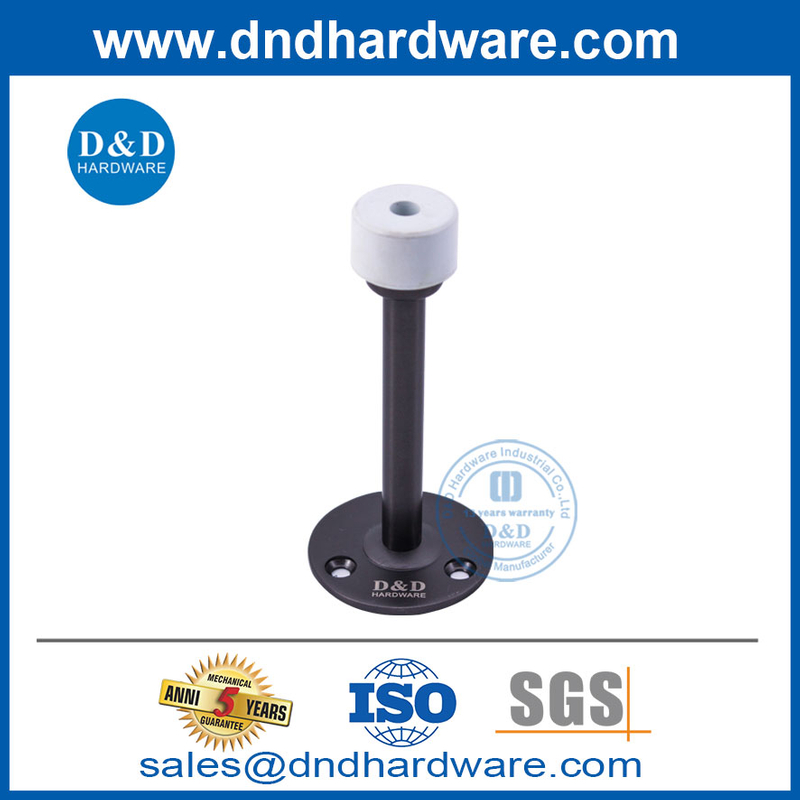 Matte Black SS AISI304 TALL IDOR WOOD DOOR STOP-DDDS018
