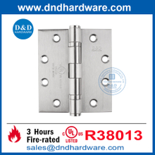 UL Fire 316 مفصلي باب المنزل الفولاذ المقاوم للصدأ للبناء الشقق DDSS002-FR-4.5x4x3.0