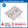 الساتان الفولاذ المقاوم للصدأ 316 ul مفصلية الباب المقدرة من النار للبناء السكني DDSS002-FR-4.5x4x3.4