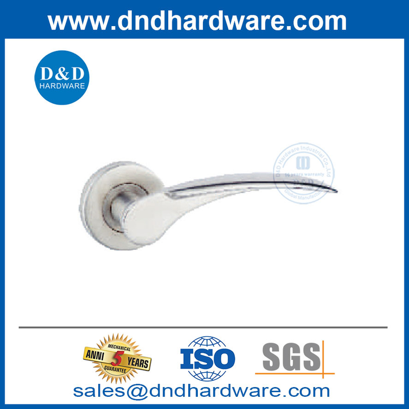 مقبض باب المكتب مقابض الأبواب الصلبة الفولاذ المقاوم للصدأ للأبواب DDSH050