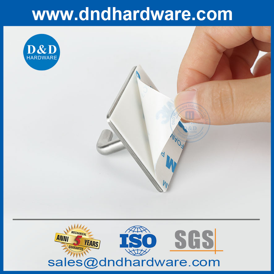  الجدار مثبتة على الحائط SUS304 معطف المطبخ شماعات الحمام منشفة رداء Hook-DDTC001