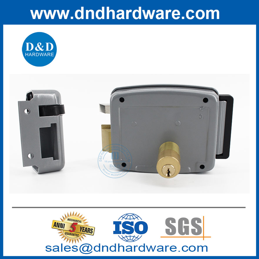 Smart Door Control Control Safety Anti-Storifment Cylinder Rim Locks-DDRL034