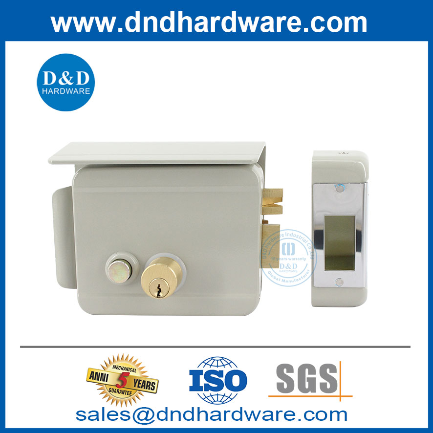 Smart Gate Lock Electronic Magnetic Door Rim Lock-DDRL045