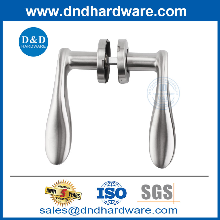 مقبض باب الرافعة التجاري الفولاذ المقاوم للصدأ لمشروع Office DDSH025
